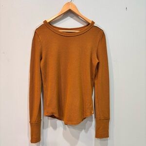 We The Free Tasha Thermal Sweatshirt Top Women’s Size Large